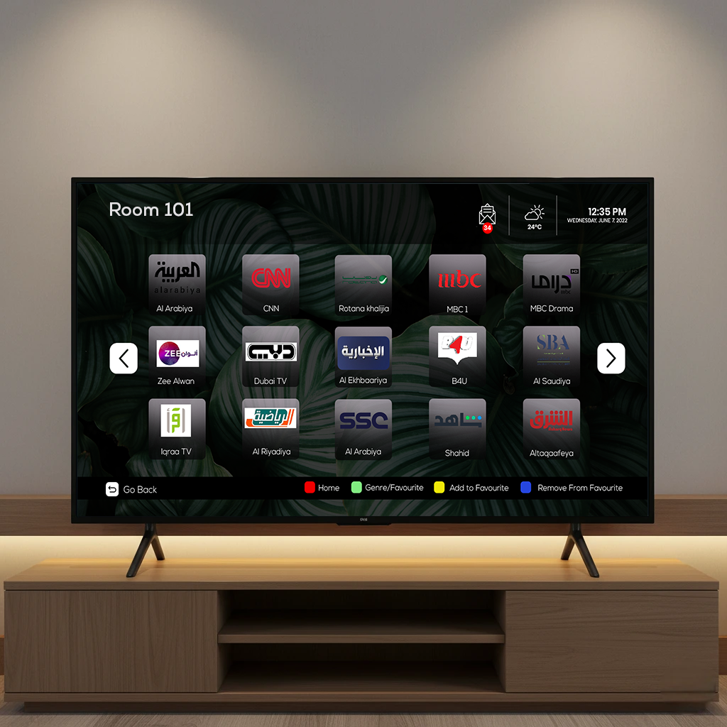 Hotel Software with IPTV and TV Features