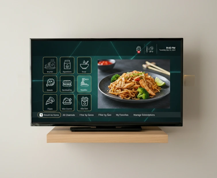 Television Software and Hotel IPTV Solution