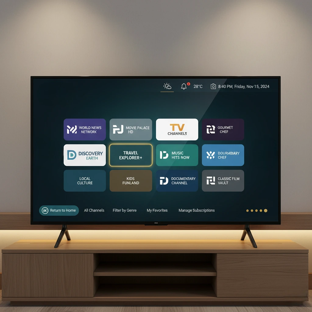 Hotel Software with IPTV and TV Features