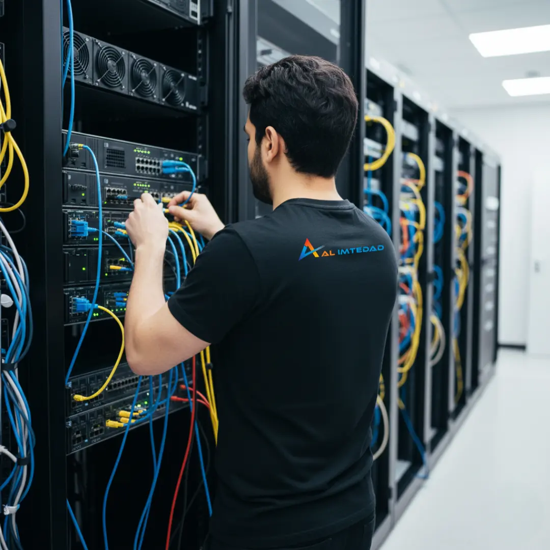 Skilled technician performing ELV system maintenance