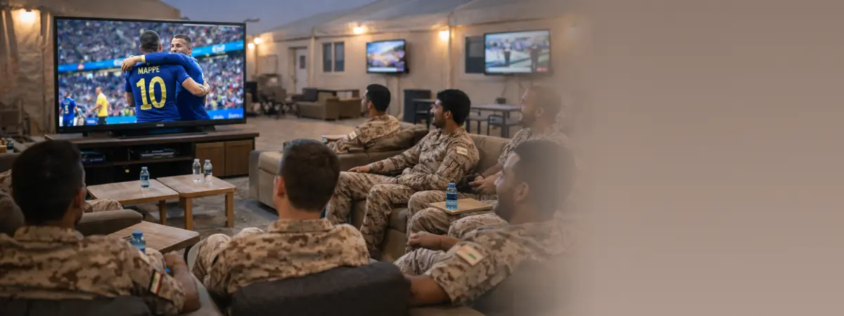 IPTV system for camp