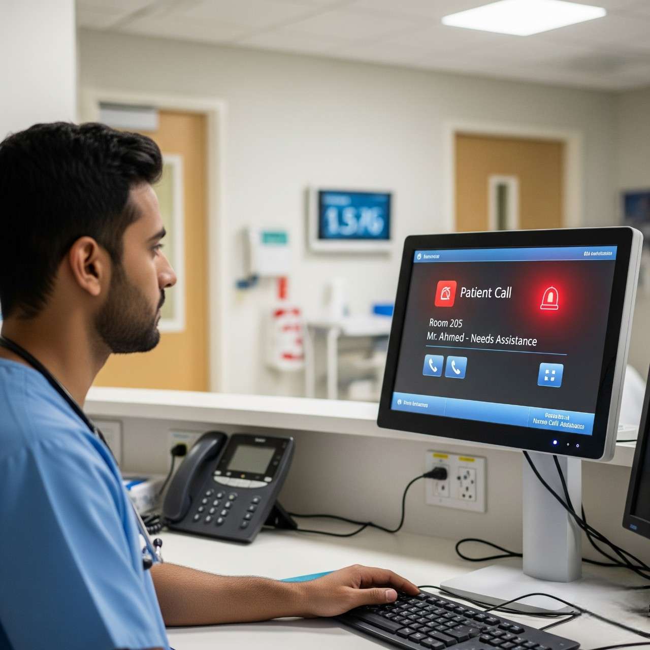 AL IMTEDAD nurses call system ensuring patient safety & efficient communication
