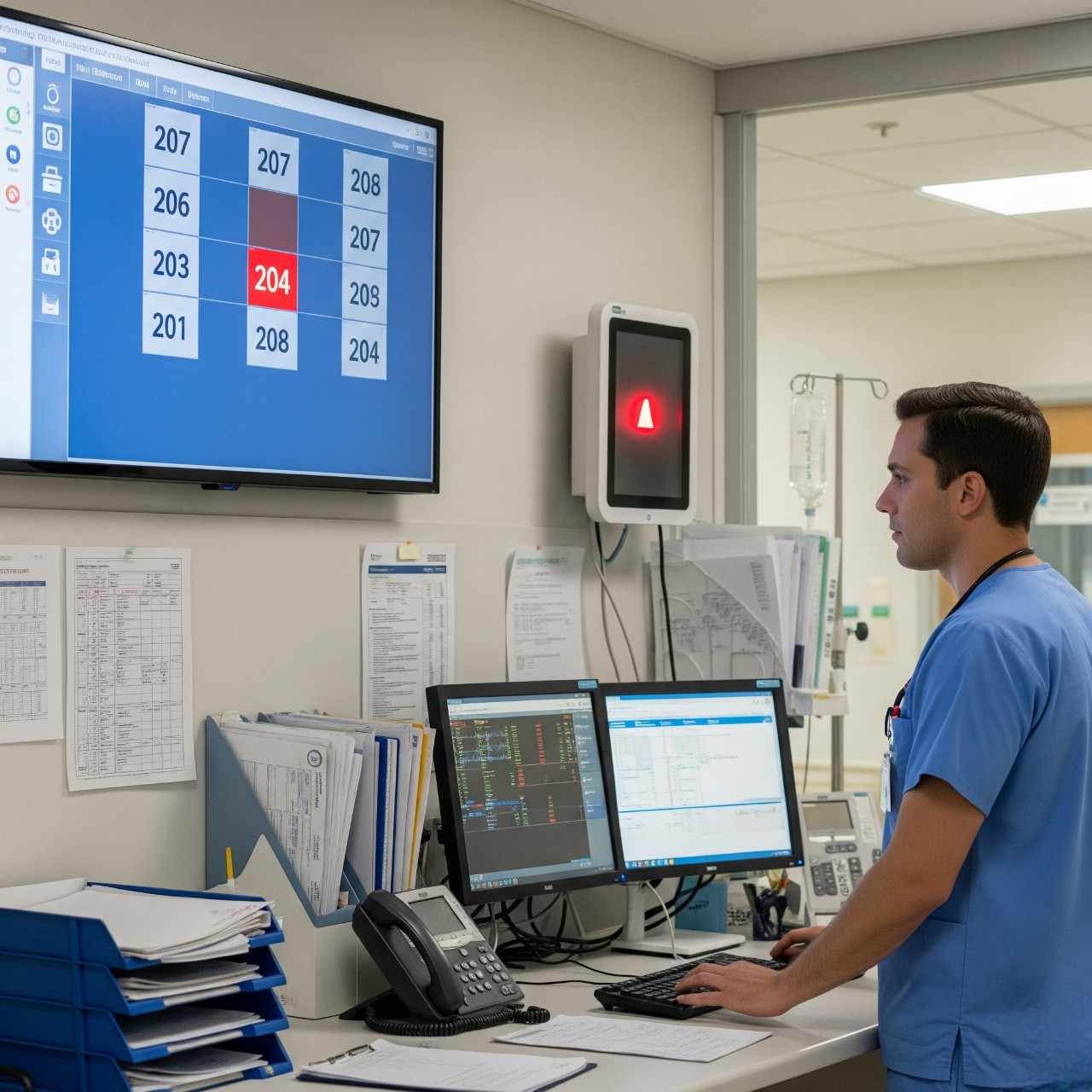Reliable hospital nurse call system UAE