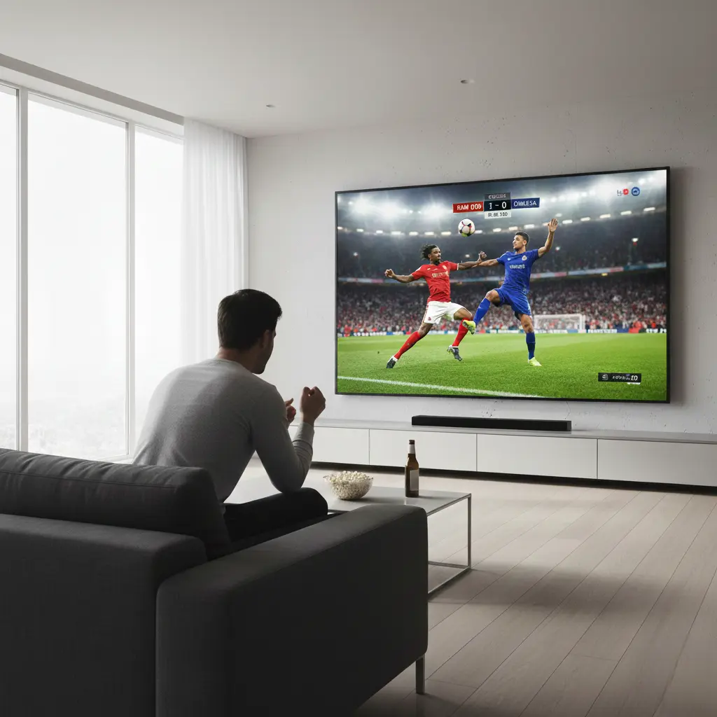 Cable TV wiring and installation work in UAE building