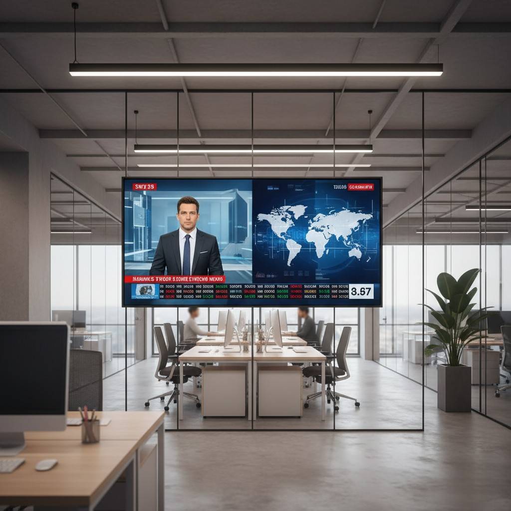 CORPORATE TV – Corporate SMATV system for business spaces.