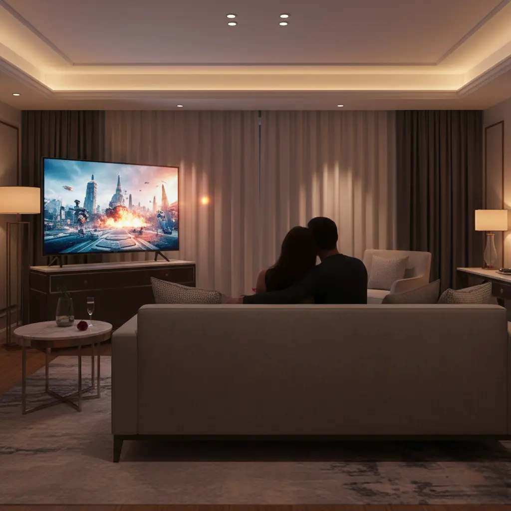 In-room entertainment solution – Hotel TV Distribution System designed for guest comfort.