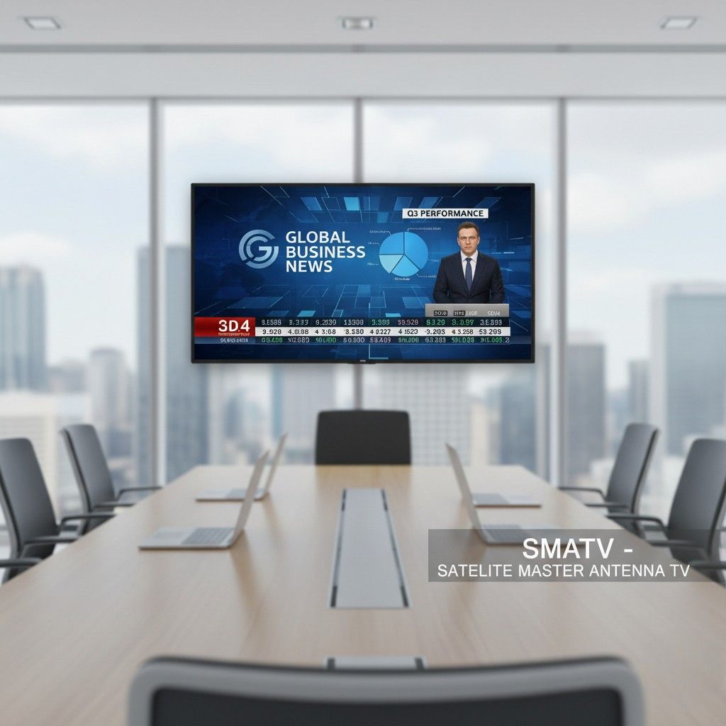 SMATV FOR OFFICE – Reliable SMATV system for office buildings.